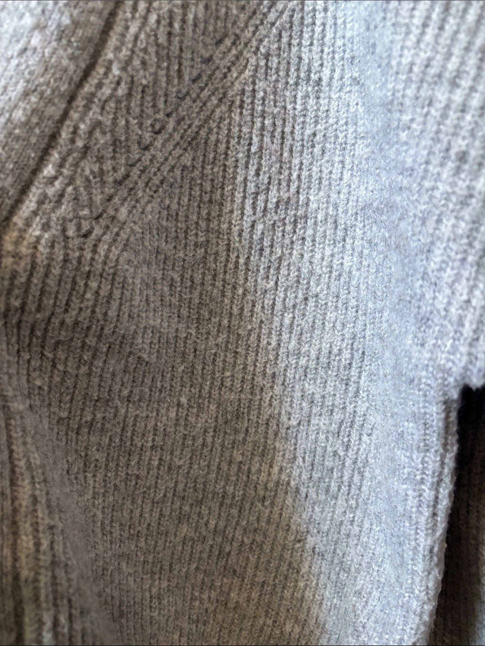 Dynamite Grey Knit Cardigan - Picture 6 of 7